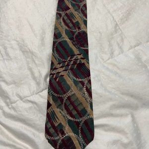STRUCTURE - GEOMETRIC - SILK NECK TIE